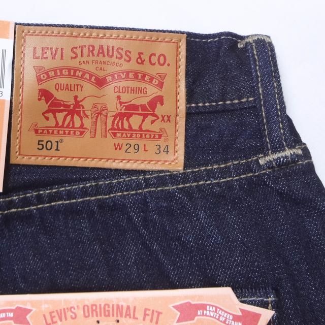 リーバイス ジーンズ 501 Levi’s 00501-1484/クリスピーリンス（ワンウォッシュ）W29インチ ダークインディゴブルー CRISPY RINSE_10