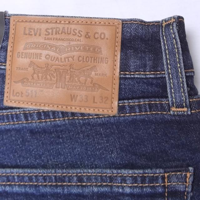 リーバイス 511 W33インチ ジーンズ Levi's スリム テーパード