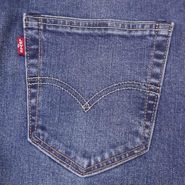 リーバイス 502 ストレッチデニム ジーンズ Levi’s W29インチ ミッドインディゴ ブルー メンズカジュアル アメカジ〇_8