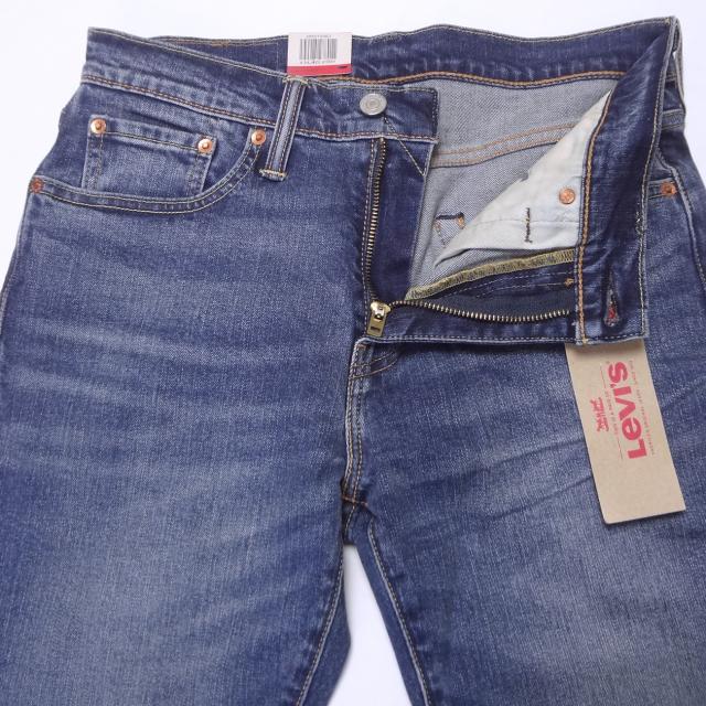 リーバイス 502 ストレッチデニム ジーンズ Levi’s W29インチ ミッドインディゴ ブルー メンズカジュアル アメカジ〇_3