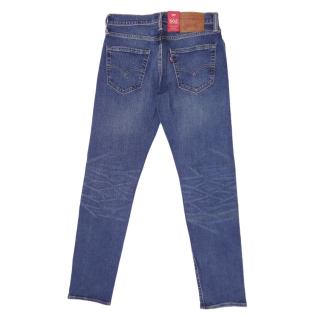 リーバイス 502 ストレッチデニム ジーンズ Levi’s W29インチ ミッドインディゴ ブルー メンズカジュアル アメカジ〇_2