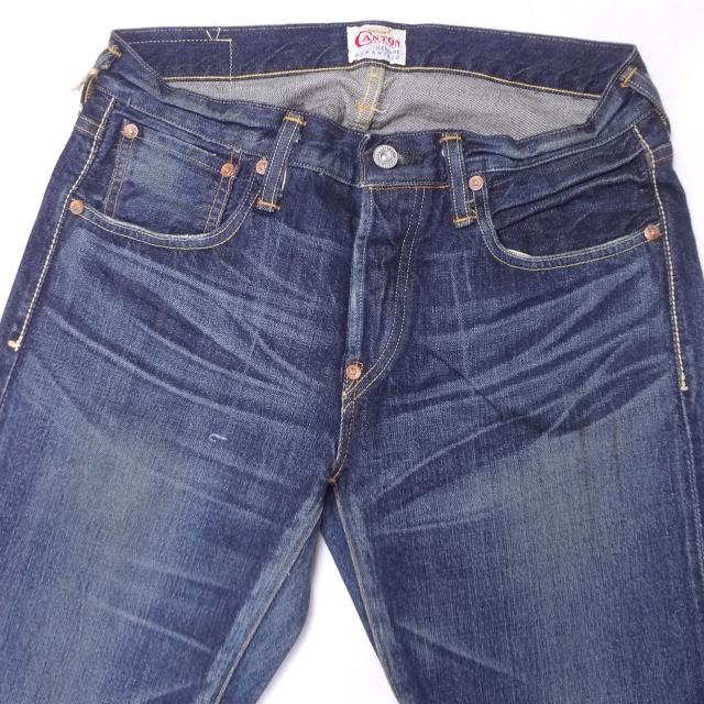 キャントン CANTON 日本製 Lot100ud W28インチ ジーンズ ジーパン G