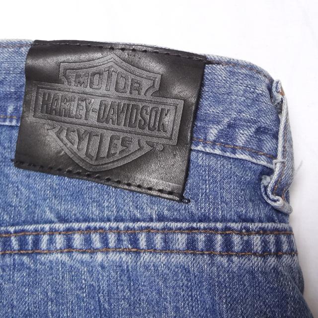 ハーレーダビットソン ジーンズ Gパン デニム W36インチ HARLEY-DAVIDSON メンズ バイカー ライダース〇_12