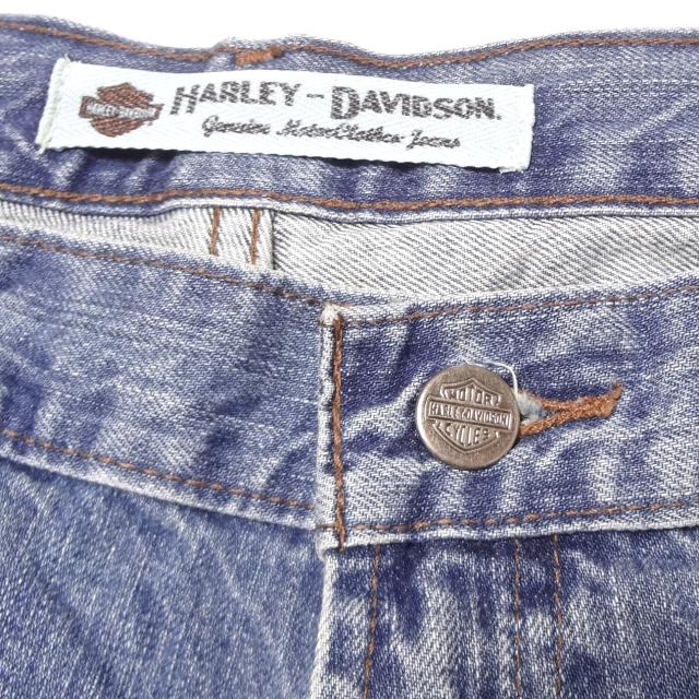 ハーレーダビットソン ジーンズ Gパン デニム W36インチ HARLEY-DAVIDSON メンズ バイカー ライダース〇_6