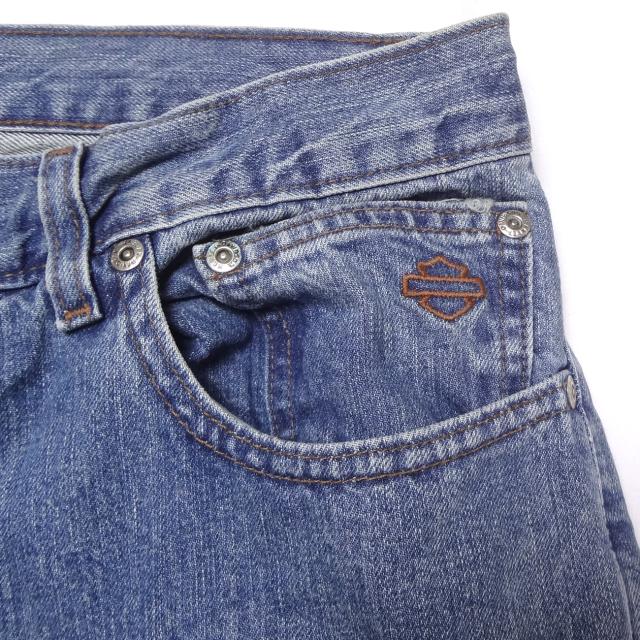 ハーレーダビットソン ジーンズ Gパン デニム W36インチ HARLEY-DAVIDSON メンズ バイカー ライダース〇_7