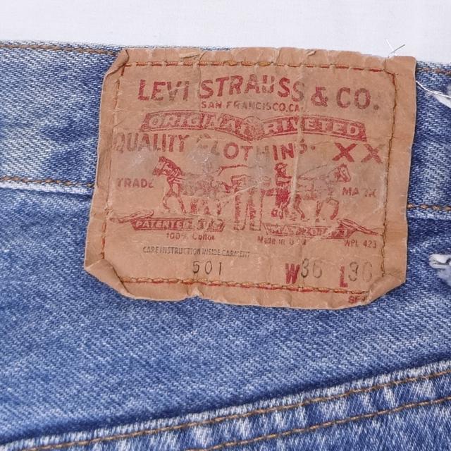 リーバイス ジーンズ 501 米国製 バレンシア工場製造 Levi's W36 MADE