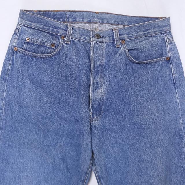 リーバイス ジーンズ 501 米国製 バレンシア工場製造 Levi’s W36 MADE IN THE USA トップボタン裏刻印555_10