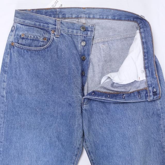 リーバイス ジーンズ 501 米国製 バレンシア工場製造 Levi’s W36 MADE IN THE USA トップボタン裏刻印555_3