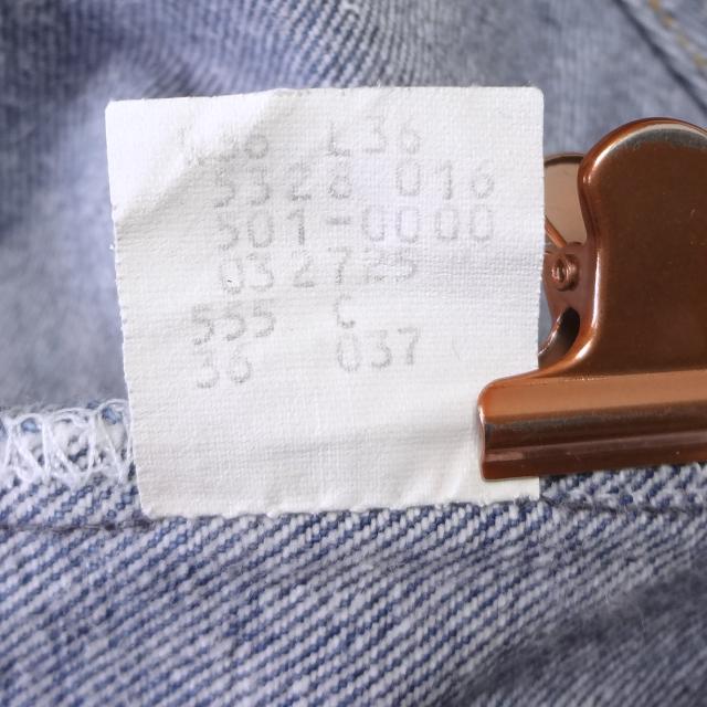 リーバイス ジーンズ 501 米国製 バレンシア工場製造 Levi’s W36 MADE IN THE USA トップボタン裏刻印555_6