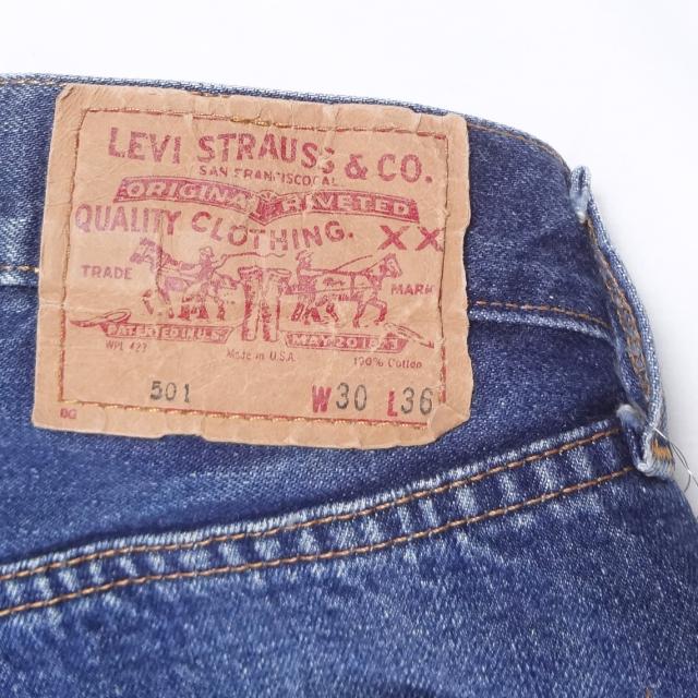 リーバイス ジーンズ 501 LEVI’S 米国製 バレンシア工場製造 ビンテージ W30インチ 復刻 MADE IN THE USA_13