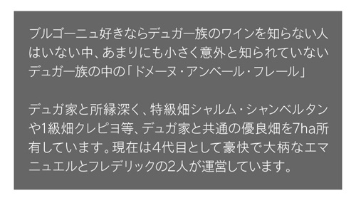 シャルム シャンベルタン グラン クリュ [2021] アンベール フレール 750ml フランス 赤ワイン 浜運_4