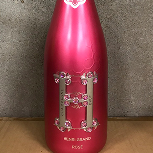 ワインセット 1本あたり21,(税込) 送料無料 アンリ グラン & ソウメイ ゴールド 2本セット 750ml シャンパン 浜運A_8