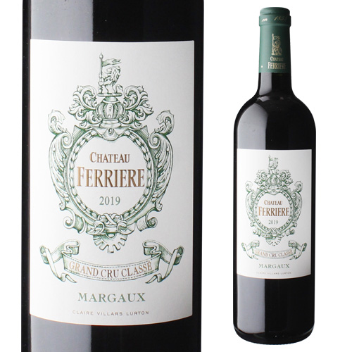 シャトー フェリエール 2019 750ml フランス ボルドー マルゴー 辛口 ギフト プレゼント 赤ワイン 長S