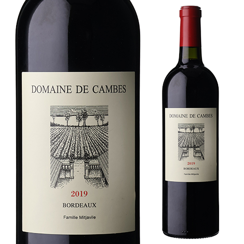 送料無料 ドメーヌドカンブ 2019 750ml フランス ボルドー フランソワ ミジャヴィル  赤ワイン 虎 10,080円