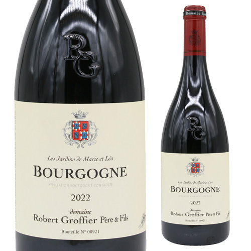 ブルゴーニュ ルージュ [2022] ロベール グロフィエ 750ml  フランス ブルゴーニュ ギフト 赤ワイン 浜運の通販は 8,833円
