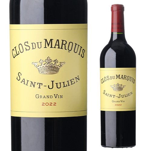 クロ デュ マルキ [2022] 750ml フランス ボルドー サンジュリアン  レオヴィル ラス カ−ズ セカンド 格付第2級 辛口 赤ワイン 浜運A