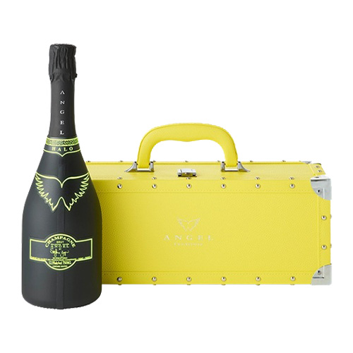 送料無料 【正規品エンジェルシャンパン】 エンジェル シャンパン ヘイローイエロー (黄) NV 750ml YELLOW BOX 専用箱入り_1