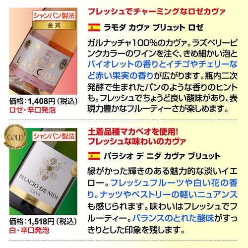 スパークリングワインセット 辛口 12本 +2本 計14本セット 送料無料 泡だけ 特選 129弾 浜運_9