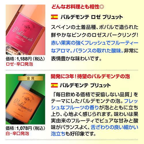 スパークリングワインセット 辛口 12本 +2本 計14本セット 送料無料 泡だけ 特選 129弾 浜運_13