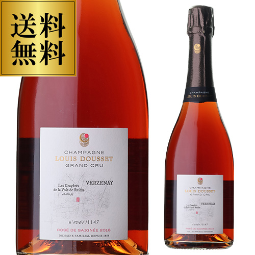 ルイ ドゥセ ヴェルズネイ レ クレイエール ド ラ ヴォワ ド ランス グランクリュ ロゼ ド セニエ 2016 750ml 浜運A