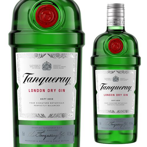 送料無料 タンカレー ジン 47度 750ml ケース販売 12本入 スピリッツ ドライ ジン Tanqueray GIN 八幡 予約 2026/5月上旬以降発送予定_1