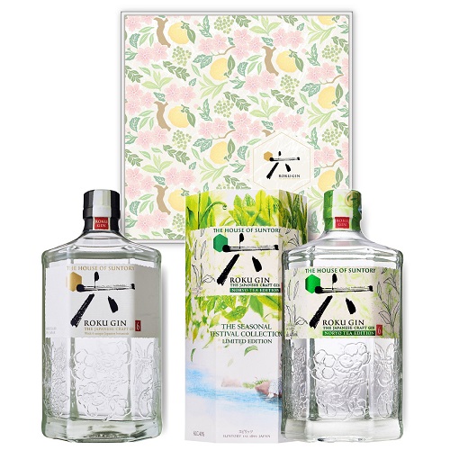 ROKU GIN 200ml 6本とグラス6個セット ROKU GIN 200ml 6本とグラス6個セット ROKU専用グラスセット】【専用箱