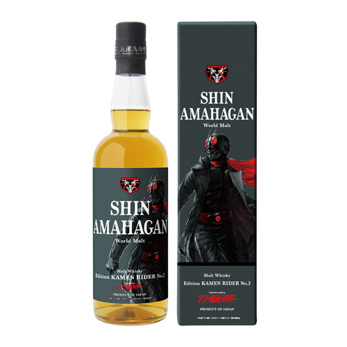 お一人様1本限り  シン・アマハガン ワールドブレンデッド エディション 仮面ライダー第2号 700ml 47度 長濱蒸溜所 長Sの通販は 7,304円