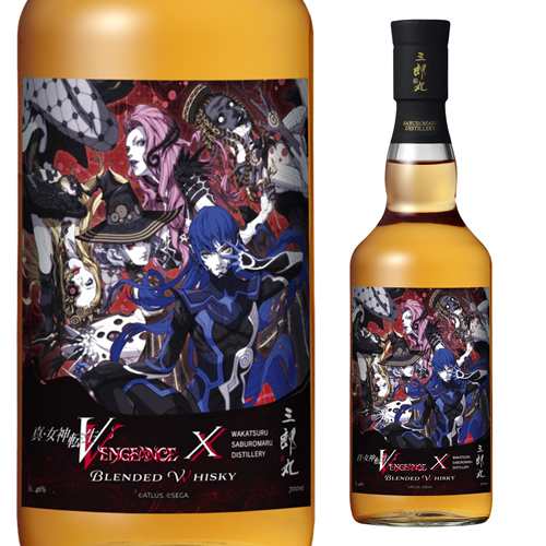 真 女神転生 V ヴェンジェンス × 三郎丸 ブレンデッド ウイスキー 700ml 46度 数量限定 三郎丸蒸留所 日本 富山 ギフト 贈り物 長S