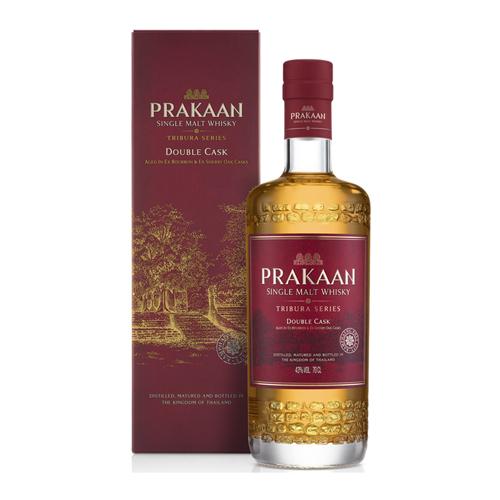 プラカーン シングルモルト ダブルカスク 43度 700ml バーボンカスク シェリーカスク タイ シングルモルト ウイスキー 長S 父の日
