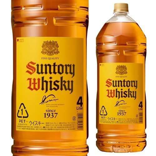 お一人様3本まで 角瓶 4000ml 4L 40度 角 国産 サントリー ウイスキー 大容量 japanese whisky ハイボール 角ハイ 家飲み 長S