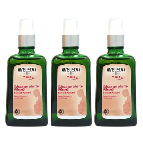 ヴェレダ マザーズボディオイル ポンプタイプ 100ml×3本セット WELEDA ...