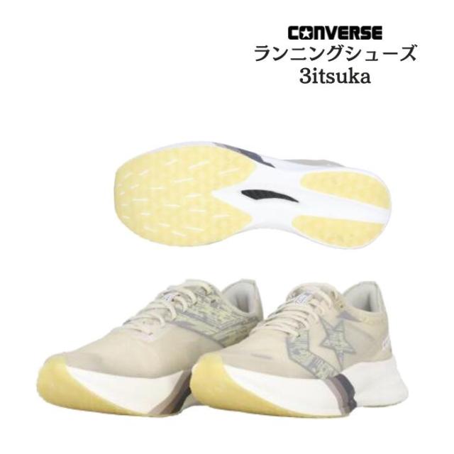 コンバース ランニングシューズ CONS RUNREVOLVE / 3itsuka  33600010 【送料無料】 CONVERSE RUNNING コンズ ランリボルヴ CONVERSE メンズ ランニングエバンジェリスト 三津家 貴也 コラボ商品 ミッドフット走法 かっこいい かわいい 2025 new 新作