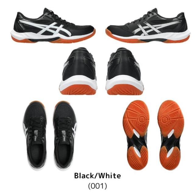 【送料無料】アシックス バレーボールシューズ 足幅ワイドモデル(3E相当) GEL-ROCKET 12 メンズ レディース 初心者向け エントリーモデル 安定性 クッション性 1073A081 asics ゲルロケット ブラック ホワイト