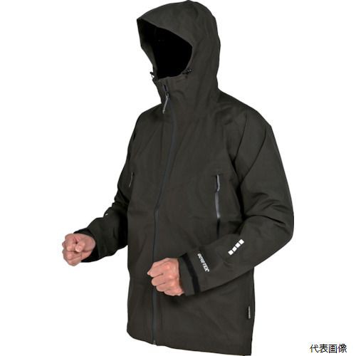 トラスコ GXPW-M-BK TRUSCO 【次回11月入荷予定】ゴアテックスワークレインウェア ブラック M 1611386