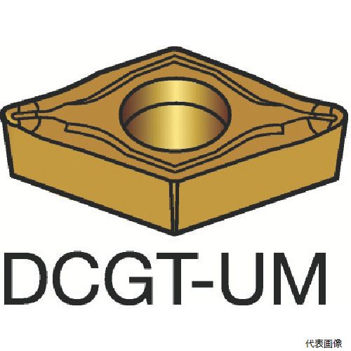 サンドビック DCGT 11 T3 04-UM コロターン107 旋削用ポジチップ(130) 1115 3591204