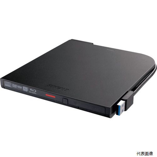 バッファロー BRXL-PTV6U3-BKB USB3.2(Gen1)対応 ポータブルBDドライブ 書込ソフト添付 ブラック 3847746