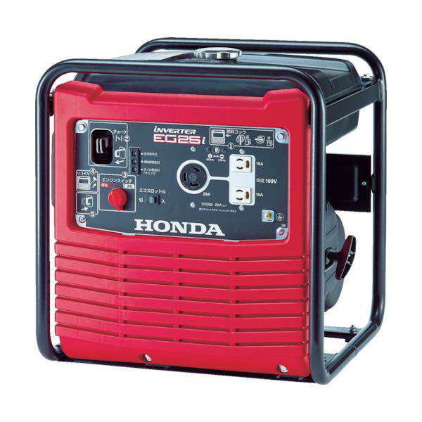 (代引き不可) HONDA 正弦波インバーター搭載発電機 2.5kVA(交流専用)(EG25IJN)