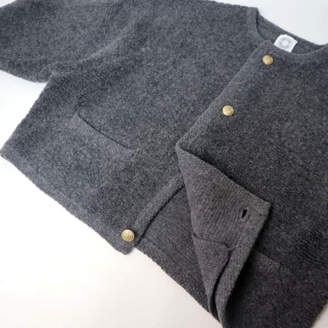 2025秋冬 ORCIVAL オーシバル オーチバル ブークレニットカーディガン