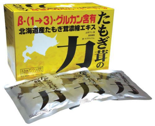 たもぎ茸の力 42ｍｌ×30袋 β-グルカンがアガリクスの2倍！ エルゴチオネイン豊富なたもぎ茸です。 ※お取寄せ商品の為、発送まで数日