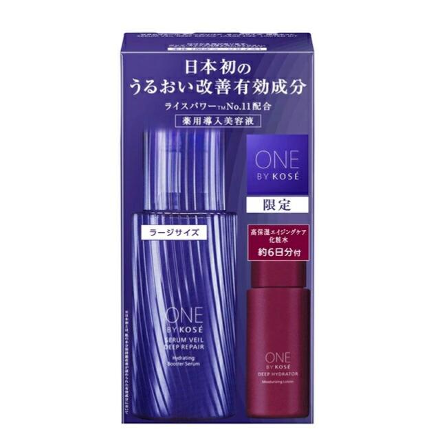 【限定品】コーセー ONE BY KOSE（ワン バイ コーセー）セラムヴェール ディープリペア ラージサイズ 限定キット【医薬部外品】の通販は