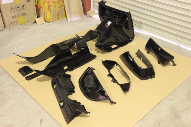 専用ページ　同梱 フュージョンMF02 Fusion インナー カウル 内装 一式 艶あり 黒