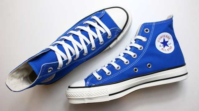 コンバース オールスターJ 日本製 コンバース キャンバス オールスター J HI ブルー CONVERSE CANVAS ALL STAR J HI 31308000 国産