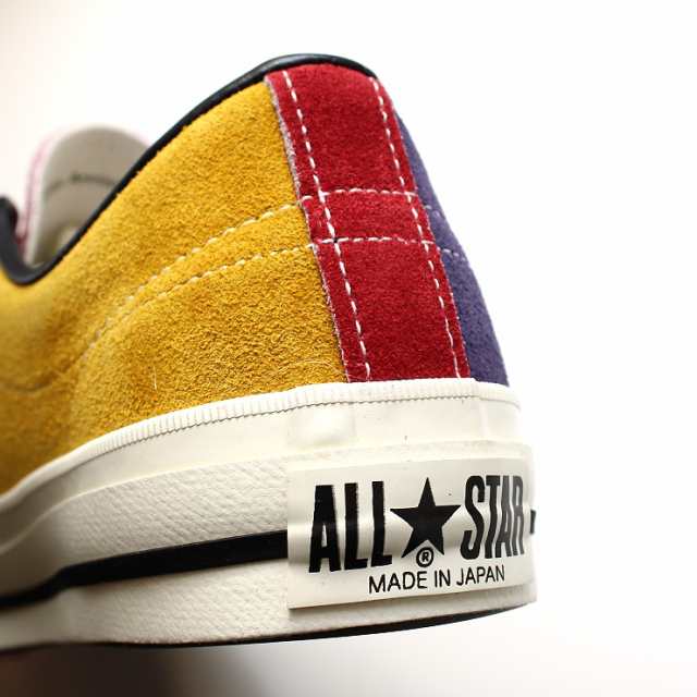 コンバース スター&バース ワンスター J スエード MT 35200640 マルチ CONVERSE STAR&BARS ONE STAR J SUEDE MT 国産 スニーカー ハイカ