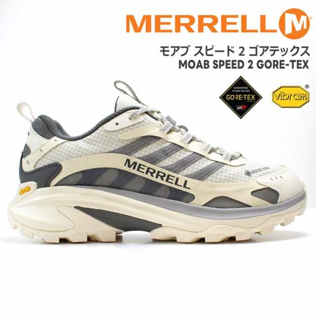 メレル モアブ スピード 2 ゴアテックスMERRELL MOAB SPEED 2 GORE-TEX J037797 CHALK チョーク 完全防水 トレッキング ウォーキングシュ