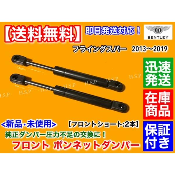 ベン御盆 フライングスパー 2013〜2019 新品 カウリング ダンパー 遊撃手 2本仕かける 発動機ボンネット 屁っ放り ぼうぜん自失 小っちゃい