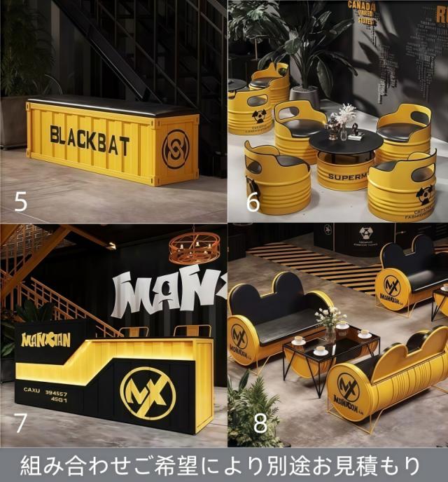 カフェテーブル形テーブル ダイニングテーブルセット オフィスやカフェに スチール製 丸テーブル 丸 アイアン 小さいテーブル ミニテーブルライトブルー 形 おしゃれ　コンテナ風 省スペース コンパクト 2人 直径60cm グレー