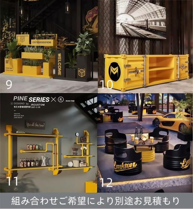 カフェテーブル形テーブル ダイニングテーブルセット オフィスやカフェに スチール製 丸テーブル 丸 アイアン 小さいテーブル ミニテーブルライトブルー 形 おしゃれ　コンテナ風 省スペース コンパクト 2人 直径60cm グレー