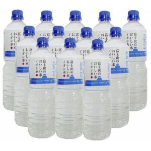 富士山のおいしい水 　5年保存水　 　1000ｍｌ×15本入×2箱 【災害備蓄品】【水】【飲料水】