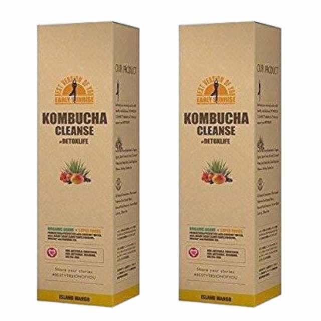 KOMBUCHA CLEANSE マンゴー 2本〜720ml （2本セット 】KOMBUCHA