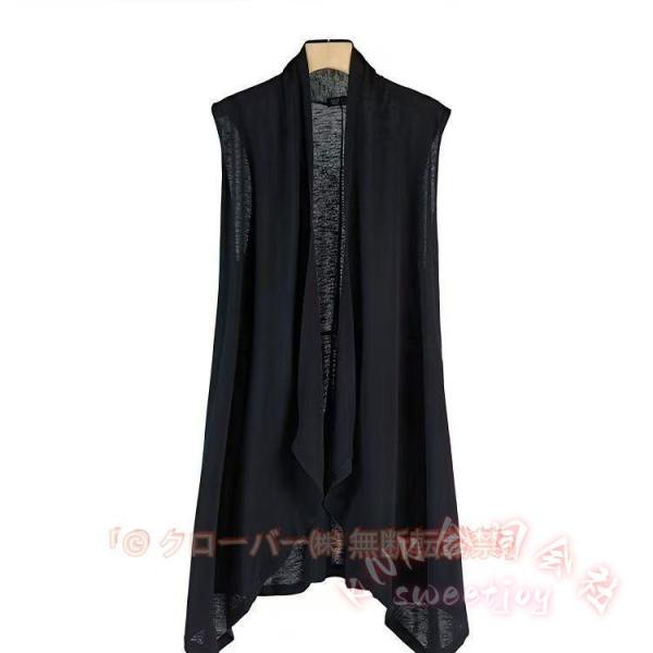 ベスト メンズ ジレ ノースリーブ ロング丈 トレンチコート風 サマー ジャケット 個性的 KNK(株) 秋服 春服 紳士 カジュアル 夏 羽織り おしゃれ